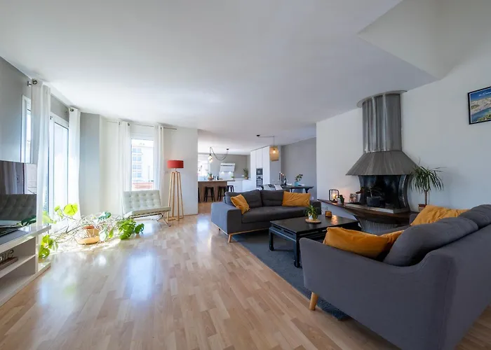 Lumiere Toulousaine - Duplex Climatise Lägenhet